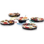 Princess gril de table pour 4 personnes dinner4all 1000w blanc et noir Princess gril de table pour 4 personnes dinner4all 1000w blanc et noir