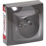 Prise �lectrique - legrand - asl - 2p + t - marron - int�rieur - 16a