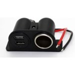 Prise allume - cigare 12 / 24v + 2 usb