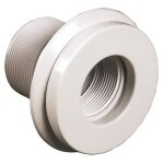 Prise balai pour piscine b�ton - hayward - 2 - 11 / 2 - travers�e de paroi adaptable (3350)