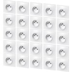 Prises de courant - legrand - neptune - 3680 w - 230 v - set de 25 pièces Prises de courant - legrand - neptune - 3680 w - 230 v - set de 25 pièces