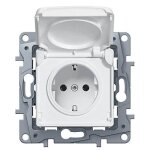 Prise �lectrique - legrand - niloe - 2p + t - ip44 - protection automatique ext�rieure