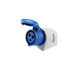 Prise �lectrique - pce - prise fixe 32a 3p 230v - bleu - ip44 - �tanche