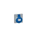 Prise � entraxes unifi�s fixe p17 plastique ip44 ik09 2p + t 32a 200v~ � 250v~ - peut se fixer sur plastron ...