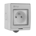 Prise ext�rieure - konyks - pluviose fr - wifi - blanc
