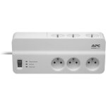 Prise parafoudre - apc - surgearrest essential - 2300 watt - 6 connecteurs de sortie Prise parafoudre - apc - surgearrest essential - 2300 watt - 6 connecteurs de sortie