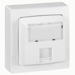 Prise rj45 asl ftp saillie blanc - legrand - 086047