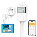 Prise thermostat connectée - meross - modèle wifi - contrôle à distance - compatible alexa - plage - ... Prise thermostat connectée - meross - modèle wifi - contrôle à distance - compatible alexa - plage - ...