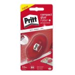 Colle - pritt - compact roller - permanent - 10 m - 84 mm - dvidoir scotch