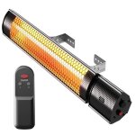 Pro breeze chauffage extérieur à infrarouge 2000w - radiateur électrique mural avec 3 réglages résistant ... Pro breeze chauffage extérieur à infrarouge 2000w - radiateur électrique mural avec 3 réglages résistant ...