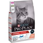 Pro plan croquettes riche en saumon original senior longevis - pour chat senior - 3 kg