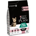 Pro plan sensitive skin optiderma - croquettes au saumon - pour chiot de petite taille - 3 kg