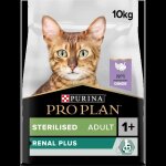 Pro plan sterilised adult renal plus dinde 10kg - croquettes compltes pour chats adultes striliss