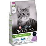 Pro plan sterilised senior 7 + longevis dinde 3kg - croquettes compltes pour chats seniors