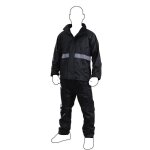 Pro rider ensemble pluie veste + pantalon taille m et l noir