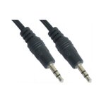 Cble audio - nanocable - jack 3. 5 / m - m - 5m - noir - garantie 2 ans