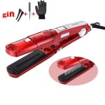 Professionnel fer plat vapeur pulvérisation fer À lisser cheveux fer rapide chauffage styling outil Professionnel fer plat vapeur pulvérisation fer À lisser cheveux fer rapide chauffage styling outil