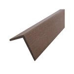 Profil dangle bois composite pour bardage - l: 270 cm - l: 6 cm - e: 6 cm - chocolat Profil dangle bois composite pour bardage - l: 270 cm - l: 6 cm - e: 6 cm - chocolat