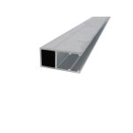 Profil bordure monobloc (en u) - l: 4 m - l: 45 mm - e: 10 mm - aluminium