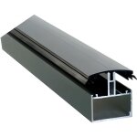 Profil de jonction porteur en h adaptable au polycarbonate 16 - 32mm en aluminium laqué - mccover - gris ... Profil de jonction porteur en h adaptable au polycarbonate 16 - 32mm en aluminium laqué - mccover - gris ...