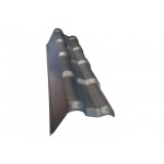 Profil de rive gauche pour toiture pvc mini 94 x 375 cm - l: 94 cm - l: 37. 5 cm - gris anthracite Profil de rive gauche pour toiture pvc mini 94 x 375 cm - l: 94 cm - l: 37. 5 cm - gris anthracite