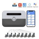 Programmateur darrosage mcanique minuterie darrosage de jardin wifi 8 zones contrleur darrosage intelligent ...