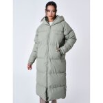 Doudoune longue à capuche - project x paris - femme - kaki - 100% polyester - fermeture zip métallique ... Doudoune longue à capuche - project x paris - femme - kaki - 100% polyester - fermeture zip métallique ...