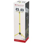 Projecteur double filaire sur pied maximus - 2 x 750 lumens - ip65