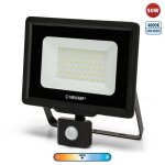 Projecteur ext�rieur - velamp - padlight5 - 50w - ip44 - d�tecteur de mouvements pir