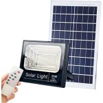 Projecteur extra plat led solaire blanc froid de 10w25w40w60w100w200w au choix �tanche (ip65) - puissance ...