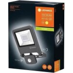 Projecteur led extrieur - ledvance - endura flood 30w - gris - dtecteur de mouvement - 2700lm - 3000k ...