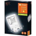 Projecteur led extrieur - ledvance - endura flood 50w - blanc - dtecteur de mouvement - aluminium