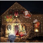 Projecteur nol extrieur projecteur laser paysage lumires de dcoration impermables pour pelouse jardin ...