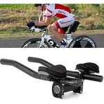 Prolongateur barre guidon tt support tuyau en alliage aluminium de v�lo repos pour triathlon cyclisme ...