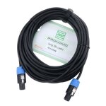 Pronomic c�ble haut - parleur spk 10 m - speakon - compatible vissable grande section pour pa et amplis ...