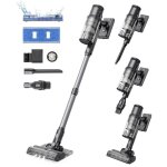 Proscenic p11 mopping - aspirateur balai sans fil nettoyeur aspirateur sec et humide rservoir deau 340ml ...