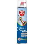 Protect expert guep600 aerosol guepes & frelons 600 ml : mousse et jet longue portee traitement a distance ...