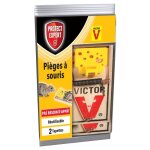 Protect expert soutap2 pieges a souris - 2 tapettes bois - rapide precis et faciles a utiliser incolore ...