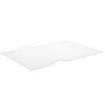 Protecteur de table - transparent - 160x90 cm - 2 mm - pvc - facile  nettoyer