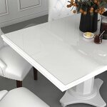 Protecteur de table - vidaxl - 120x90 cm - impermable - transparent - 2 mm dpaisseur