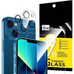Protection ecran et camera - little boutik - iphone 13 - verre tremp - rsistant aux rayures - x2