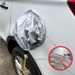 Protection �tanche magn�tique pour prises de recharge sur voitures �lectriques - inf - argent