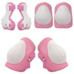 Protection roller enfant - protection enfant velo - genouill�re rose - set de protections - 3 - 8 ans ...