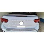 Protection seuil de coffre pare - choc arri�re inox chrome pour vw t - roc 2017 -