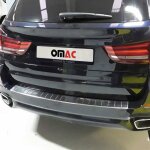Protection seuil de pare - chocs arri�re pour bmw x5 f15 m design 2013 - 2018 bross�