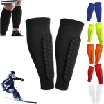 Protection tibia ski 1 paire de protge - tibias pour enfants et adulte adapts pour les sports de plein ...