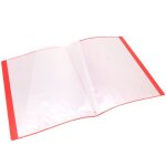Porte vues a4 60 vues - waytex - 931412 - couverture polypro souple - rouge Porte vues a4 60 vues - waytex - 931412 - couverture polypro souple - rouge