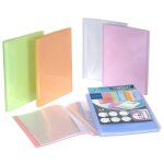 Protge document - viquel - propysoft - 40 vues - coloris assortis - personnalisable