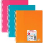 Protge - documents - spirale - a5 - pp - coloris alatoire - ouverture 360