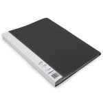 Prot�ge documents - waytex - 931335n - noir - pr�mium - 120 vues - 60 pochettes